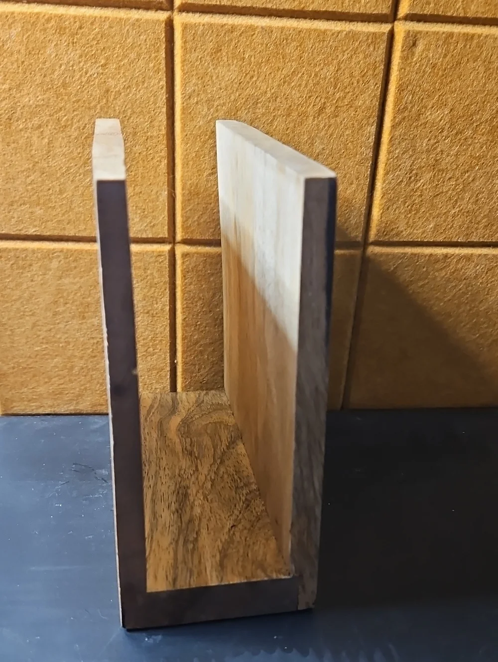 Solid Wood Skull Napkin Holder